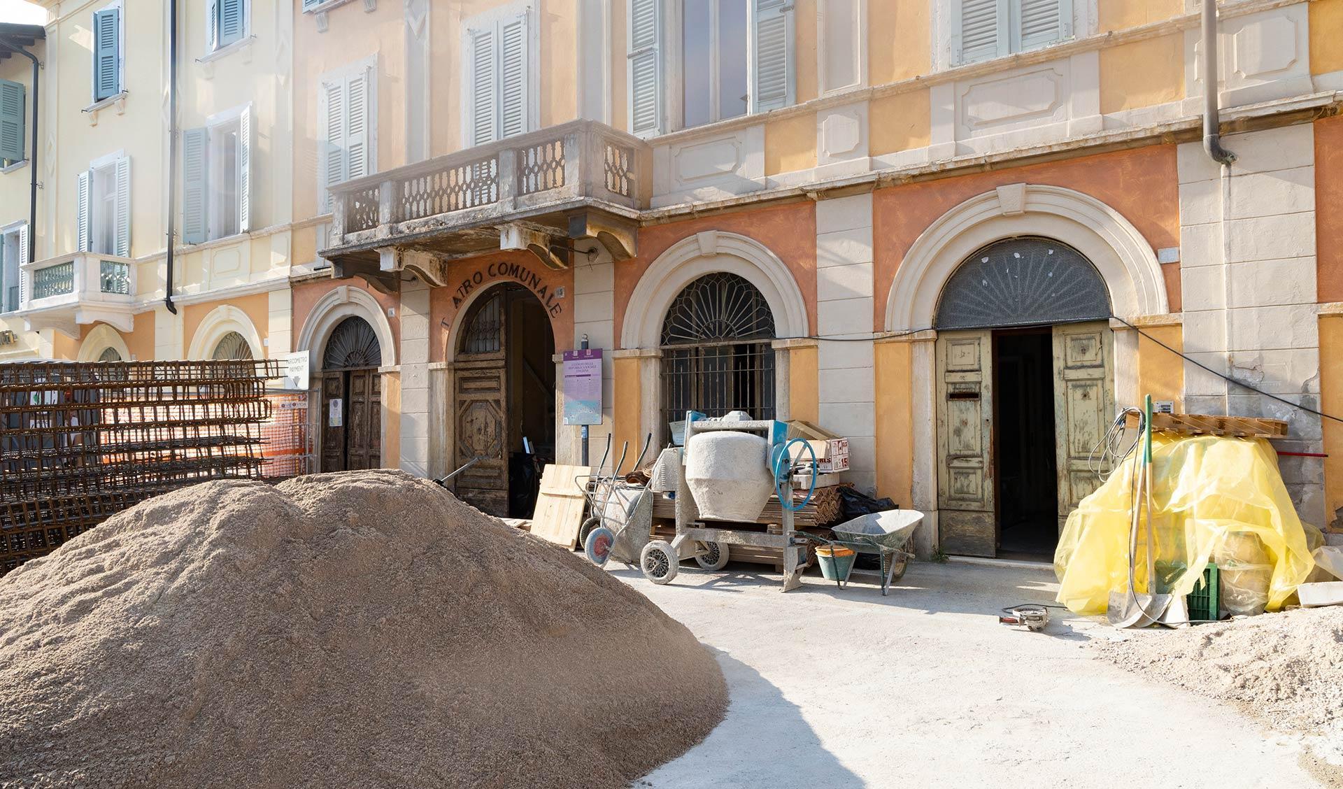 Restoration of the municipal theater of Salò