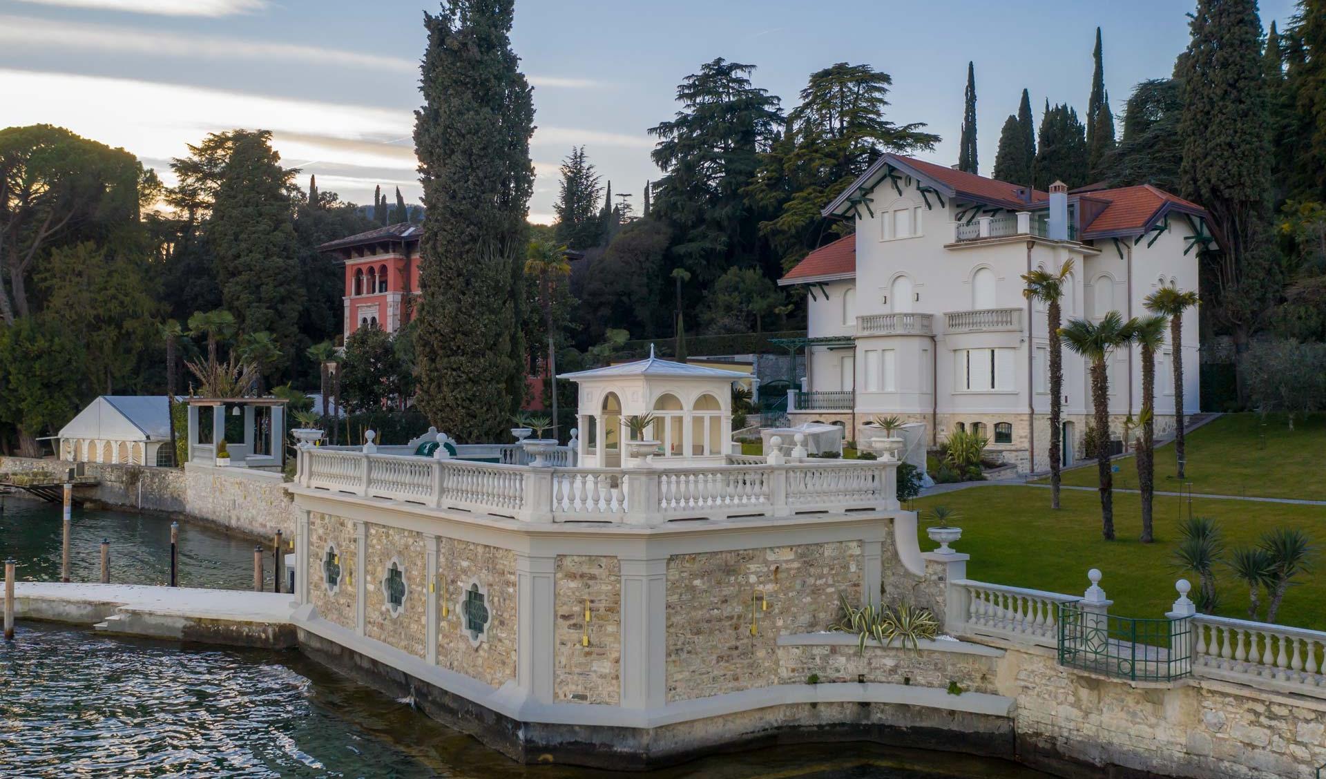 Restauro di villa storica in Gardone Riviera