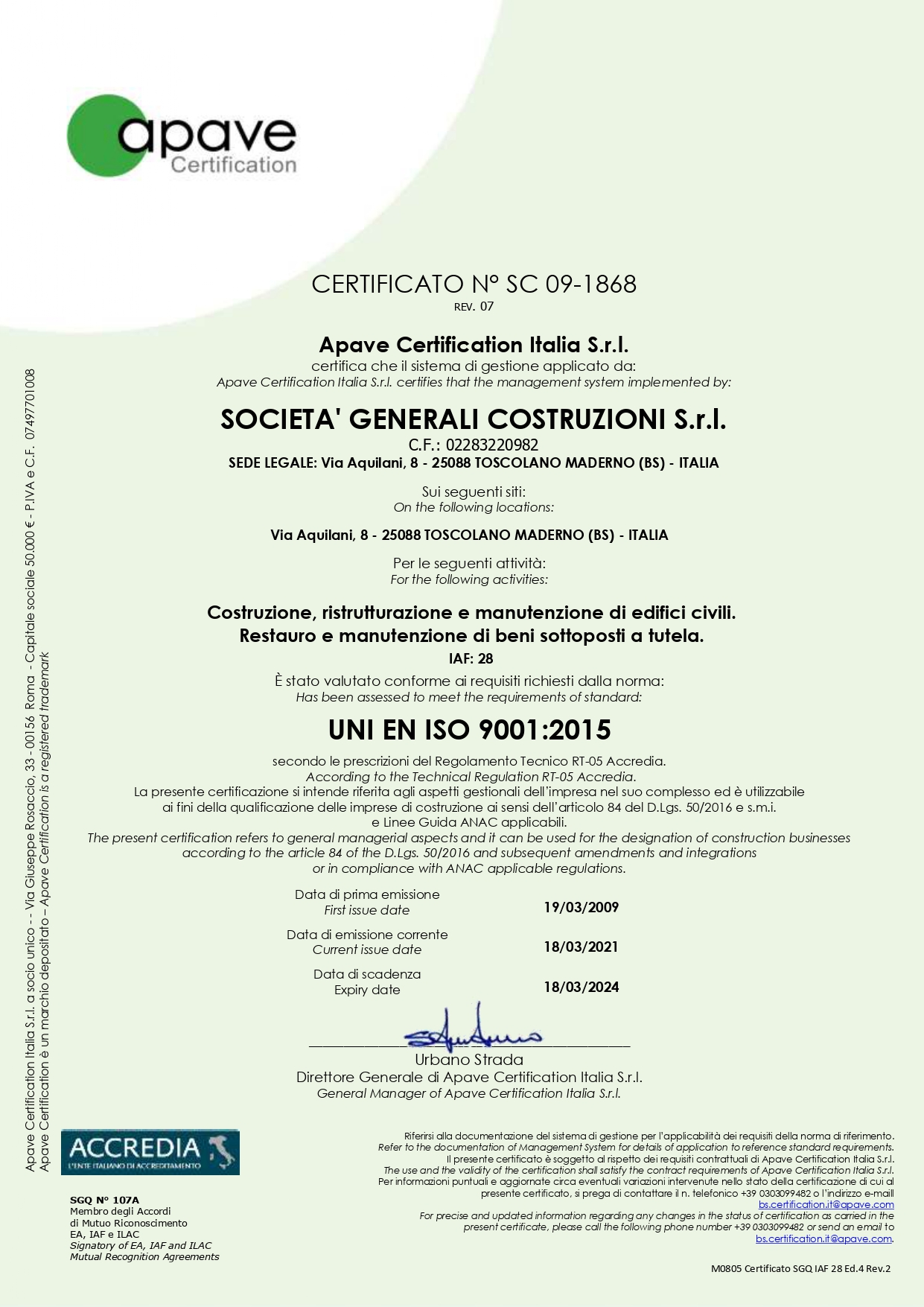 ISO 9001:2015