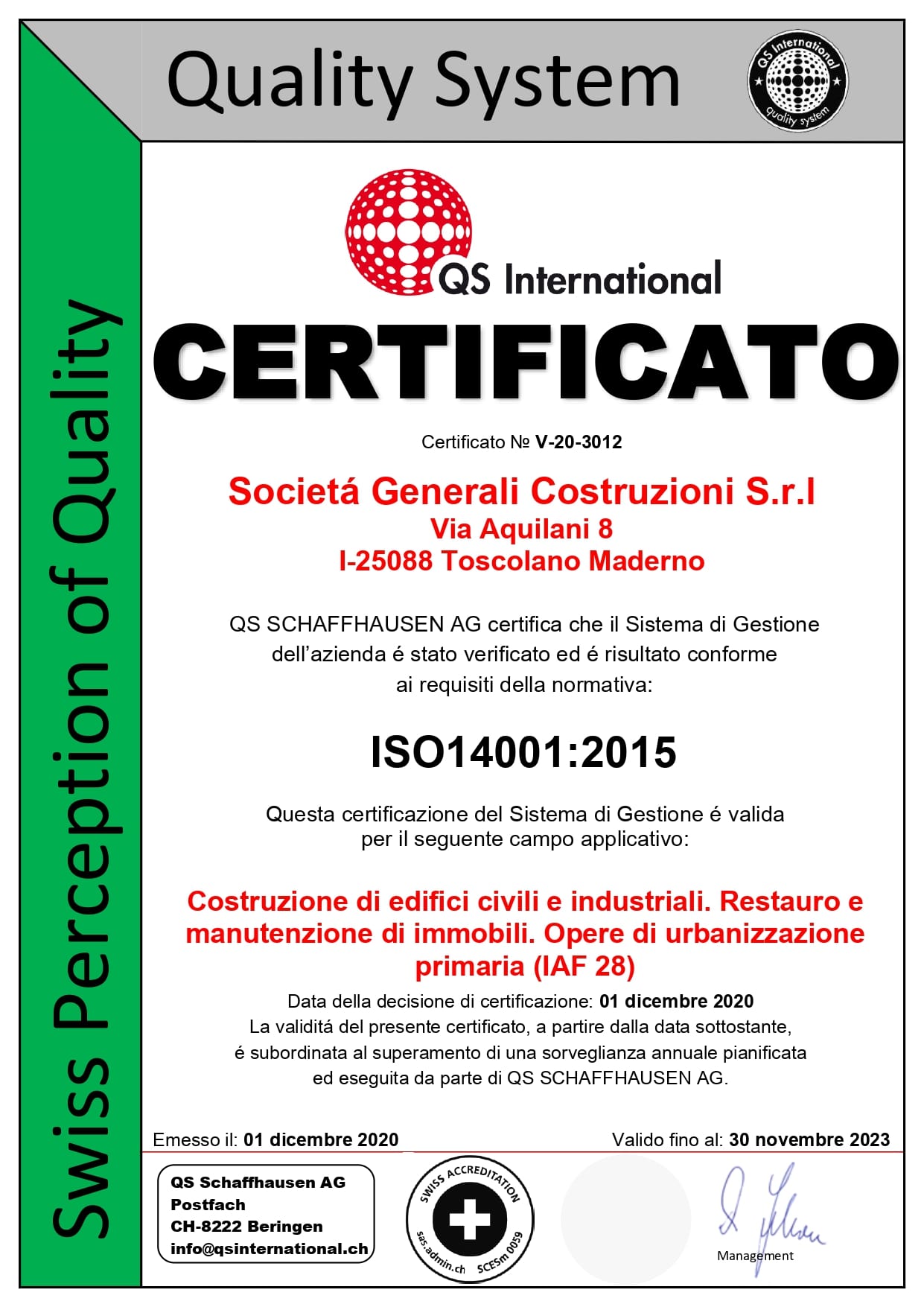 ISO 14001 2015